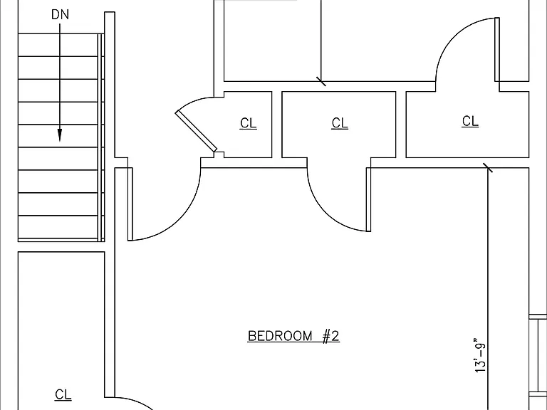 Two Bedroom Floor Plan (Upper Floor) Two Bedroom Floor Plan (Upper Floor)