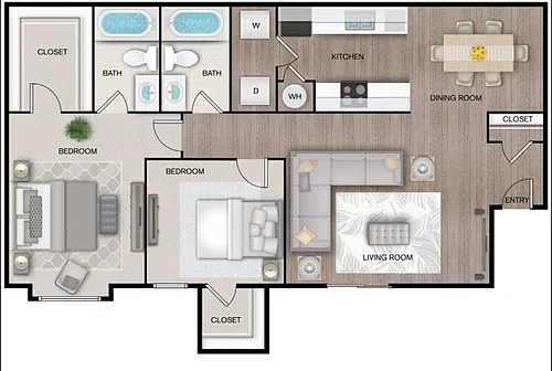 Floor plan B2