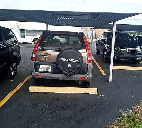 Deeded covered parking spot