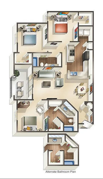 Floor plan C2A - R2
