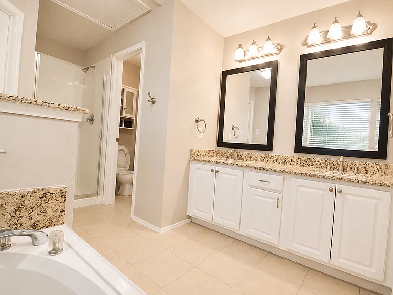 Master bathroom