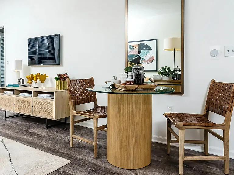 Updated Apartment Flooring with Modern Neutral Finishes
