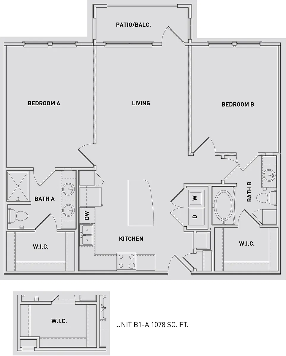 Floor plan B1