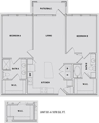 Floor plan B1