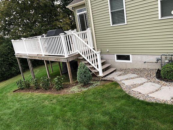 Deck Entrance from side