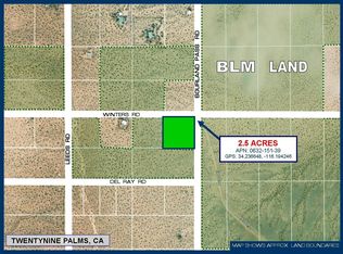 Winters Rd, Twentynine palms, CA 92277