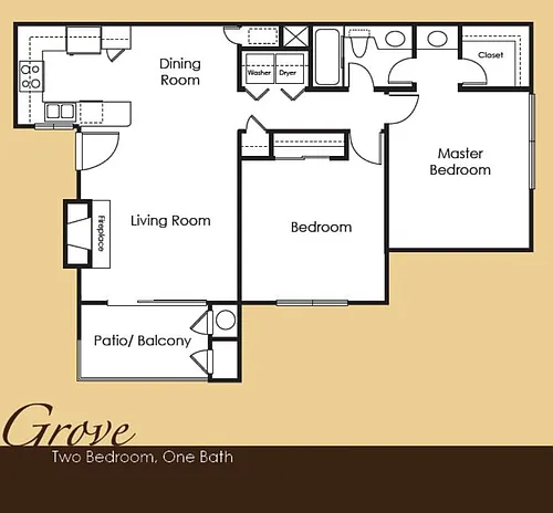 Floor plan Grove