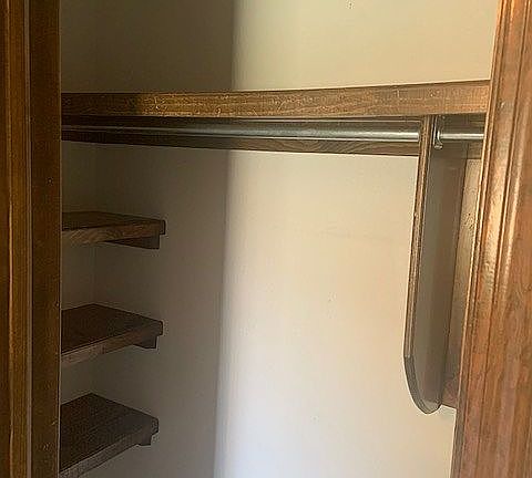 Coat closet entry 