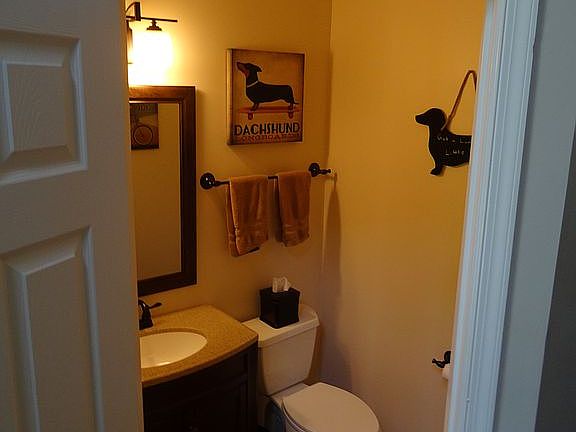 Updated first floor half bat