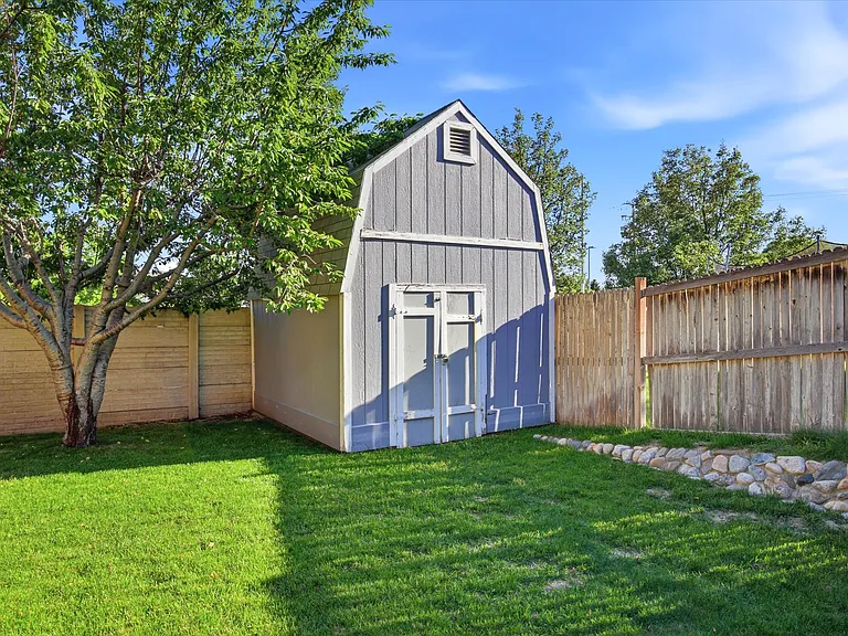 Backyard shed
