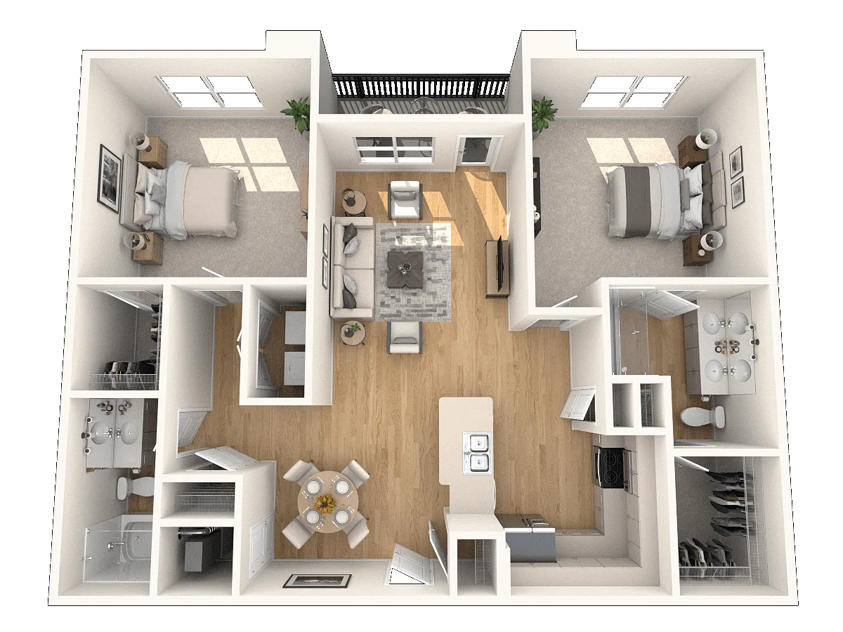 Floor plan Lavender