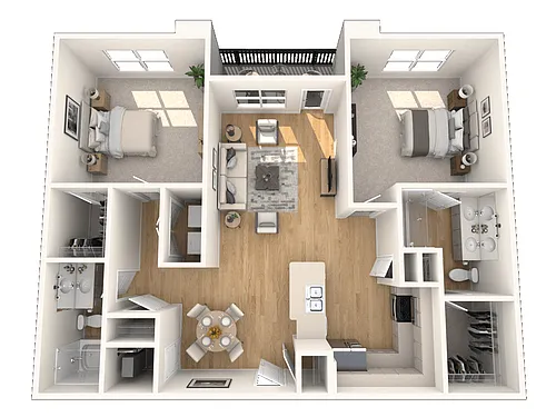 Floor plan Lavender