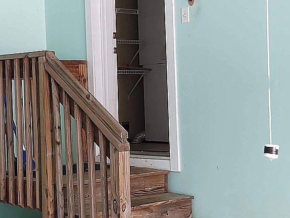 Garage into mud room