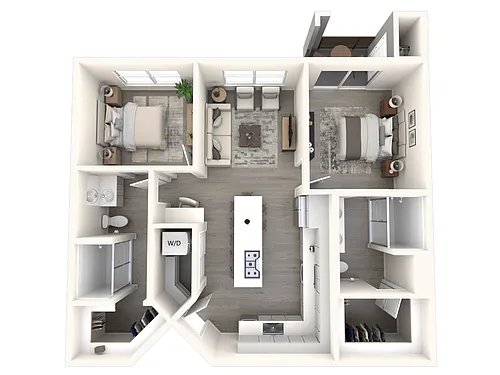 Floor plan 2B