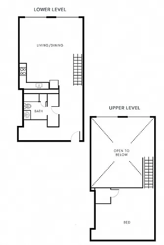Floor plan 1X1 - A7