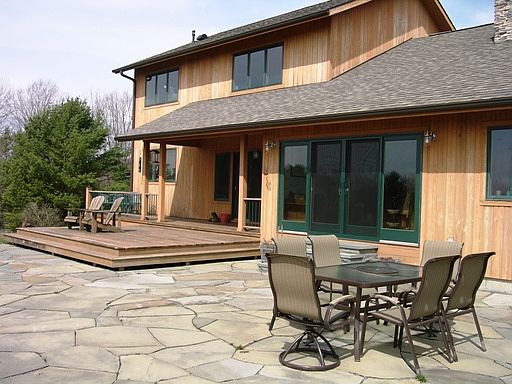 Patio and deck