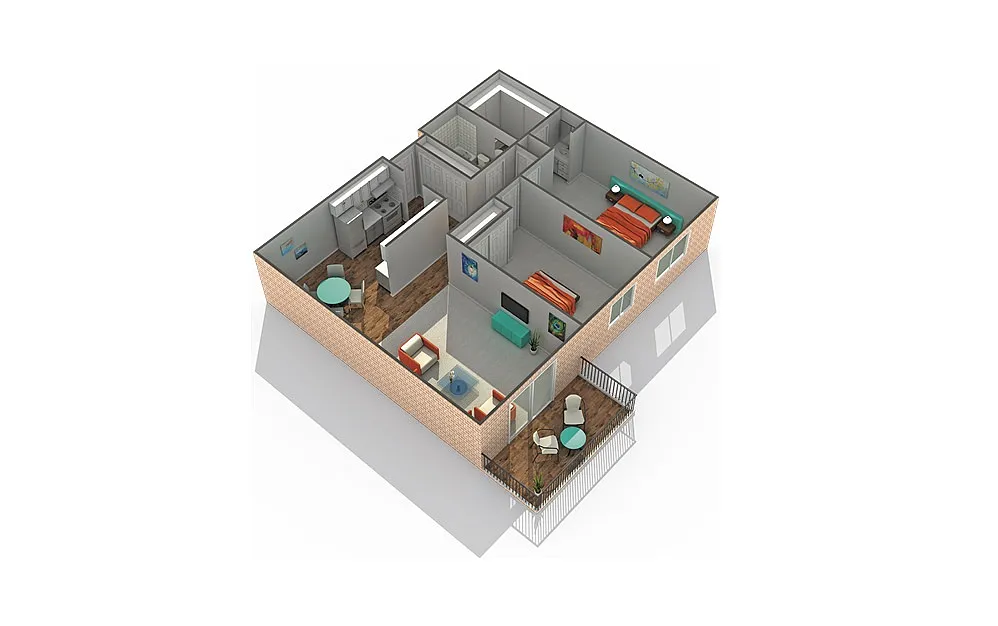 Floor plan B1
