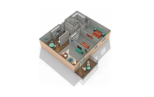 Floor plan B1