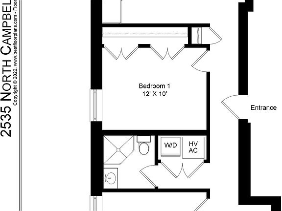 5th image of 2535.5 N Campbell Ave #3
