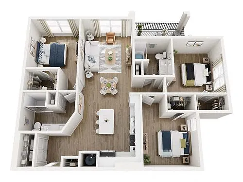 Floor plan C1