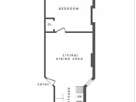 2nd image of 320 W 49th St APT 4RW