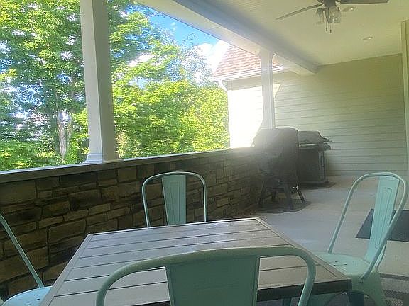 1 of 2 large covered porches