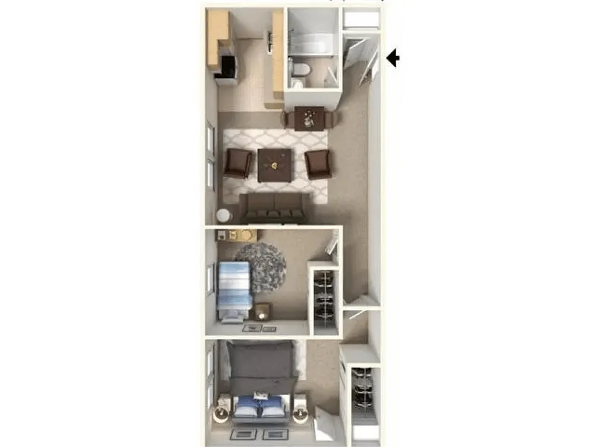 Floor plan Hadley
