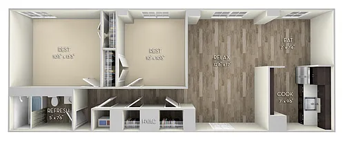 Floor plan Ellington