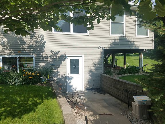 Lower level exterior door