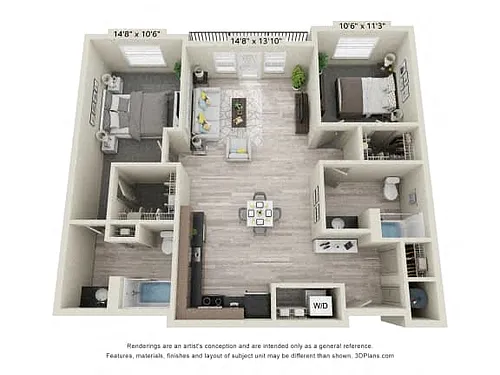 Floor plan B2