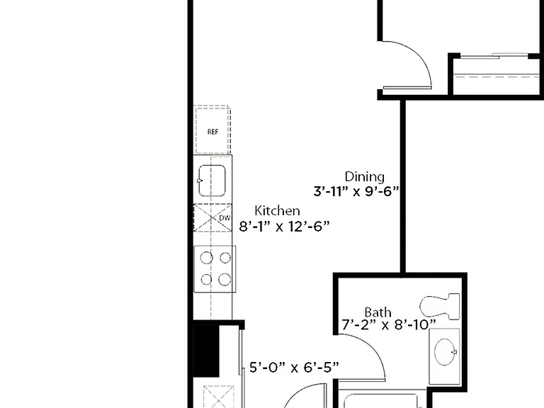 B1 1B 574 SQFT B1 1B 574 SQFT