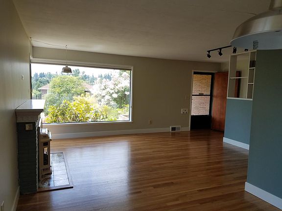 Upstairs Living room and dining area