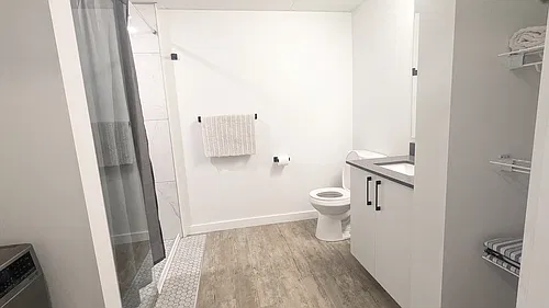 Floor plan Furnished 2nd floor 1 bed with W/D