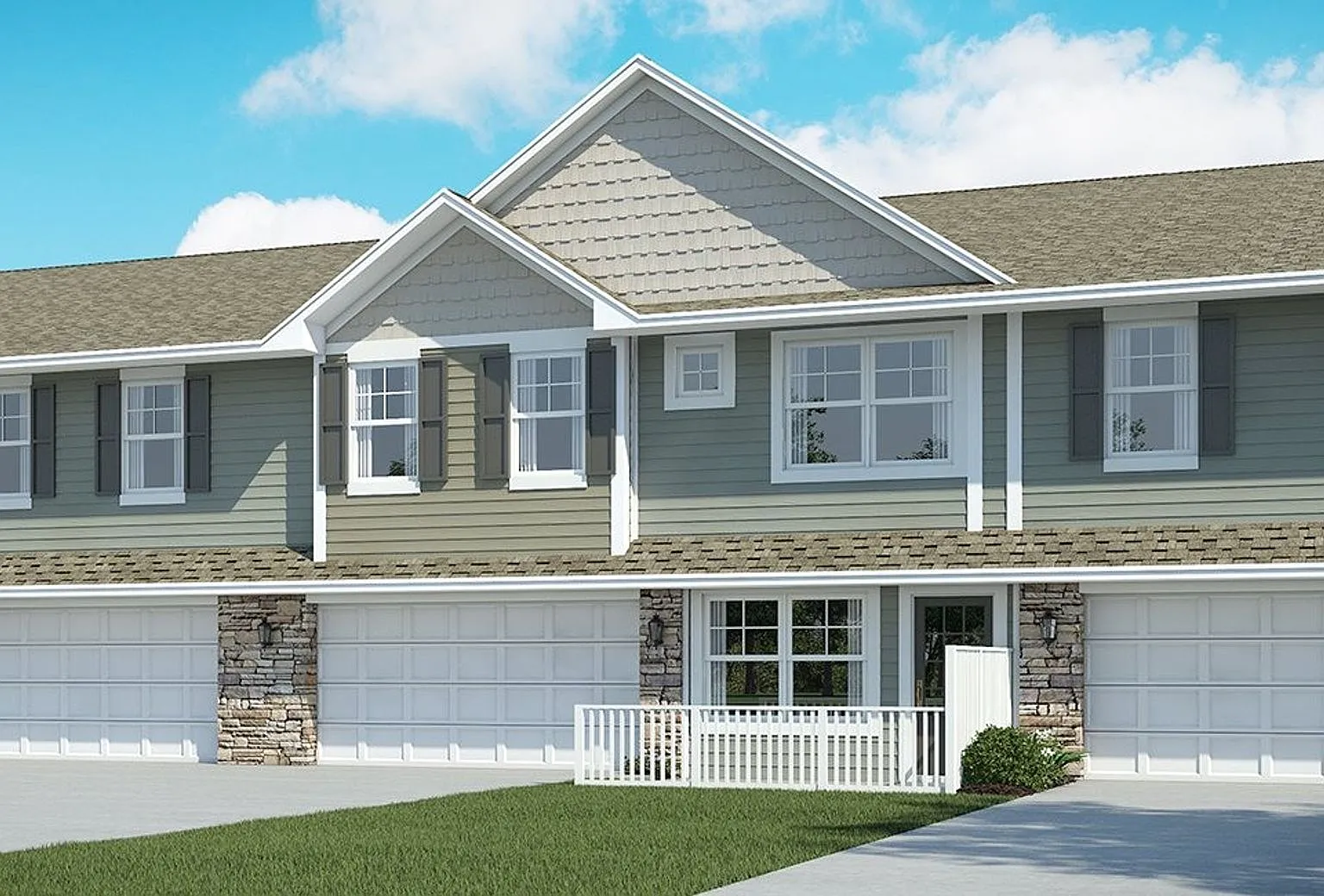 Sparkling New Townhome 3 Bedrooms Plus Office-Loft, Just Built, Available 11/1/26 — Photo 1