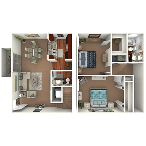 Floor plan The Hickory 2TH