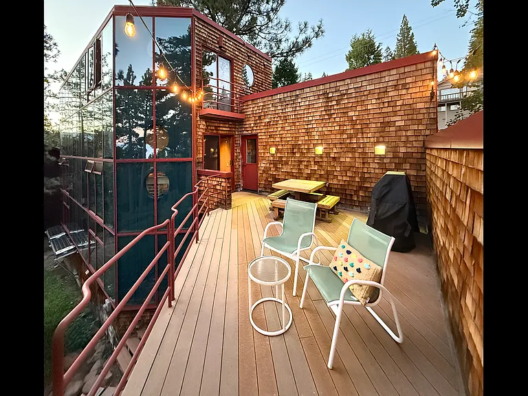 Private Deck with BBQ