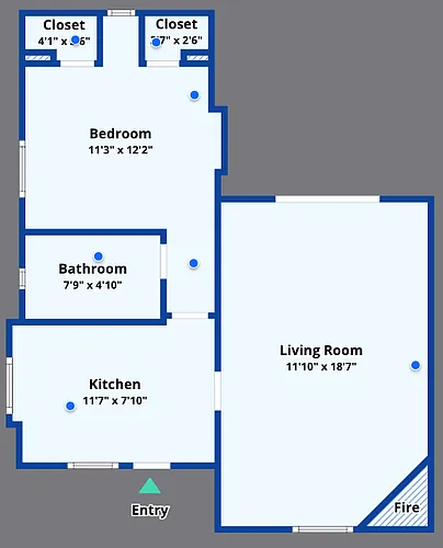 Floor plan 209 High Street
