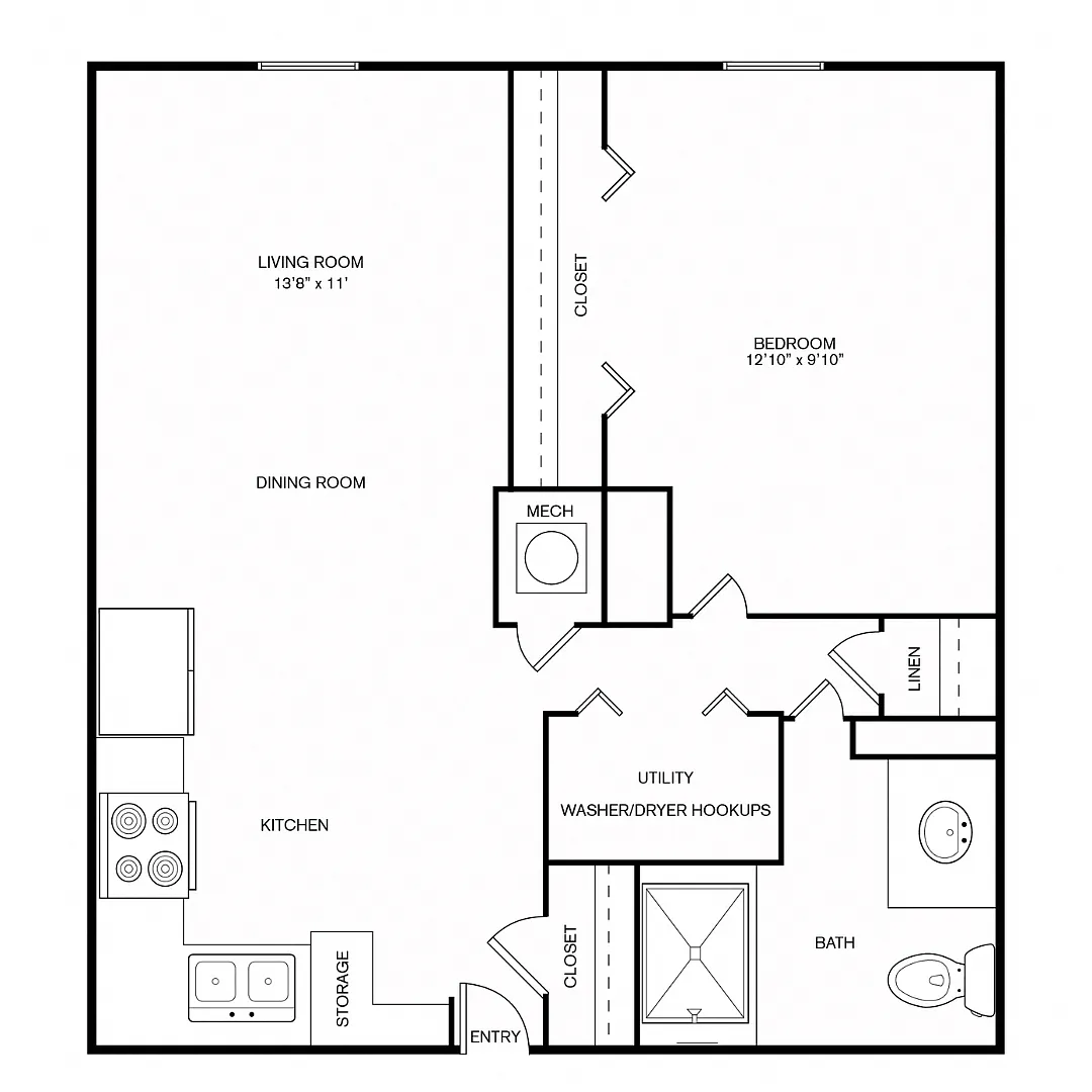 Floor plan A1