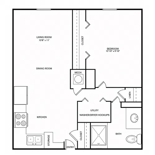 Floor plan A1