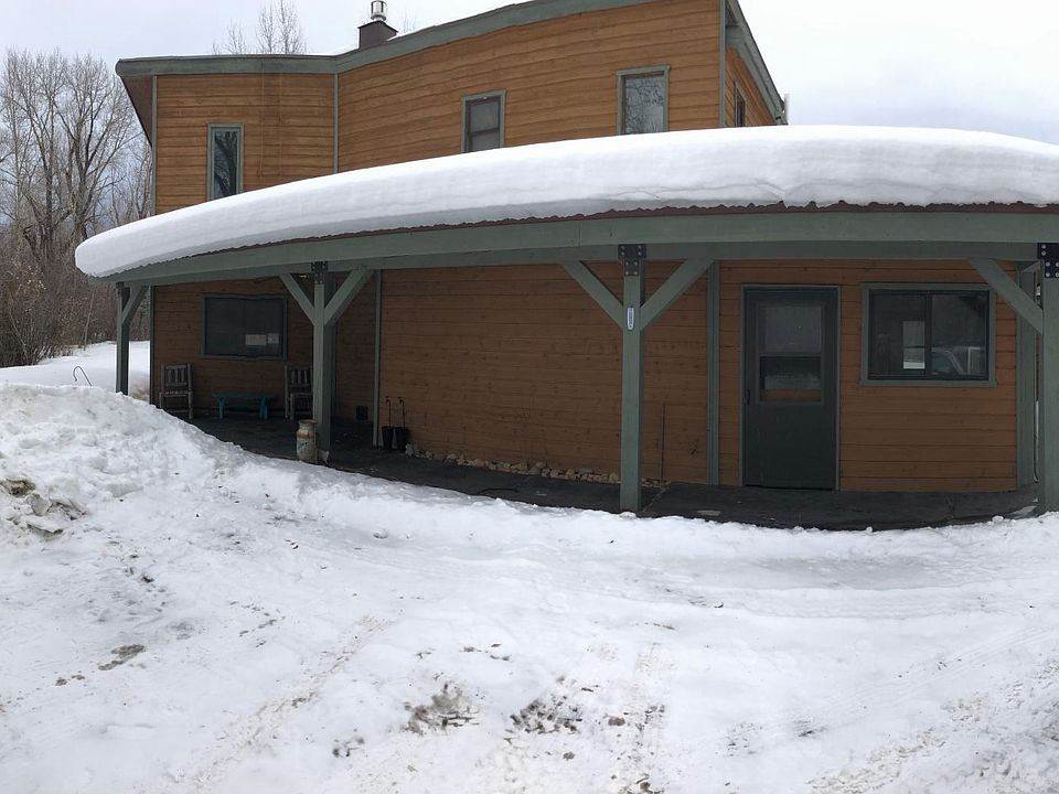Front of home (yes it is wintertime in Driggs!)