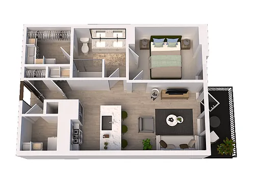 Floor plan A6C