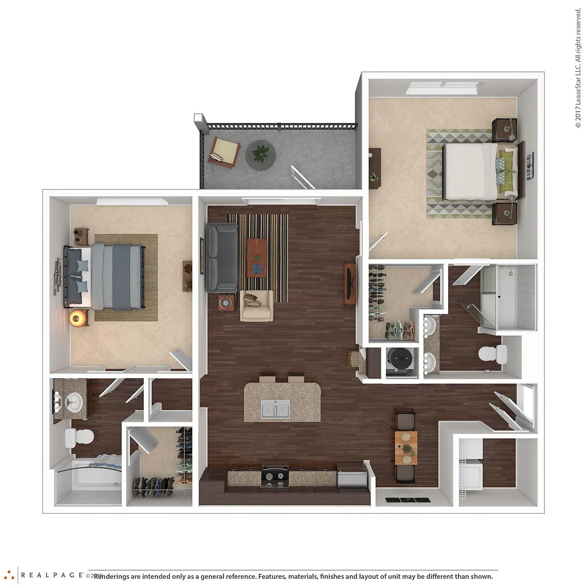 Floor plan Beauregard