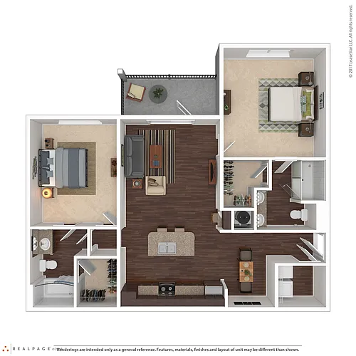 Floor plan Beauregard