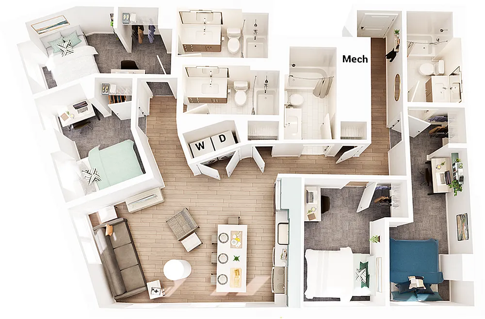 Floor plan D14