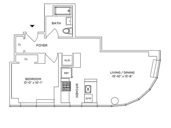 2nd image of 86 Fleet Pl APT 9E
