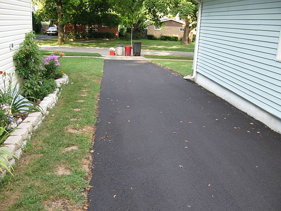 New driveway - Summer 08