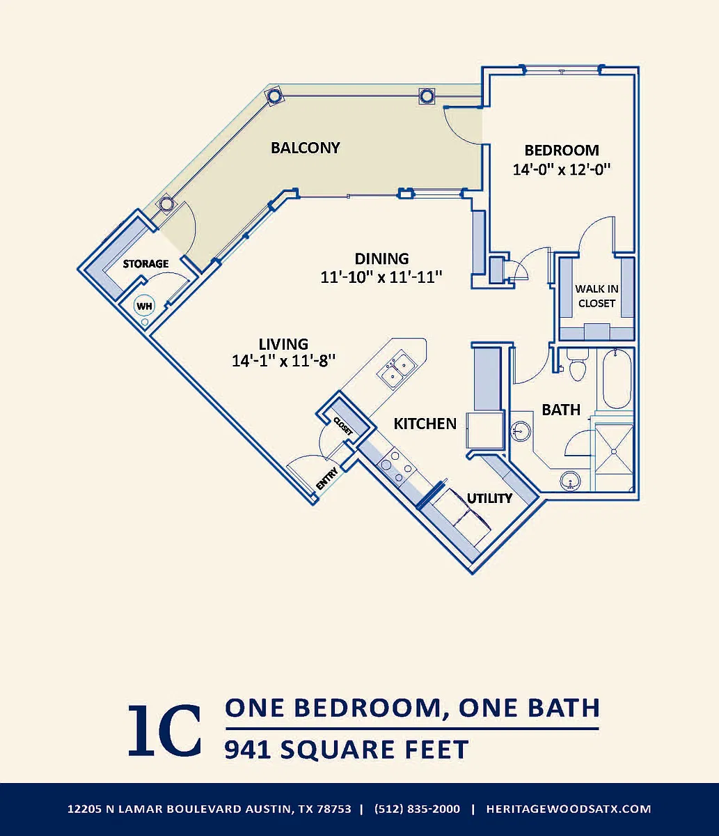 Floor plan 1C
