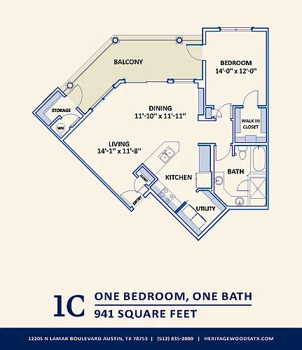 Floor plan 1C
