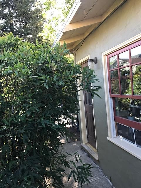 Entrance from garden