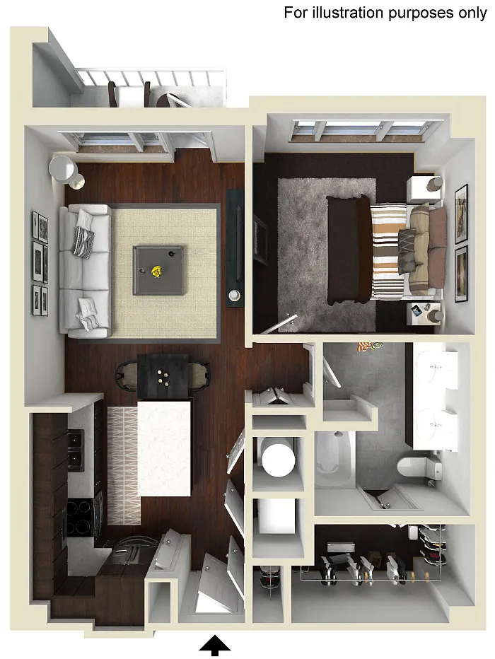 Floor plan A4F